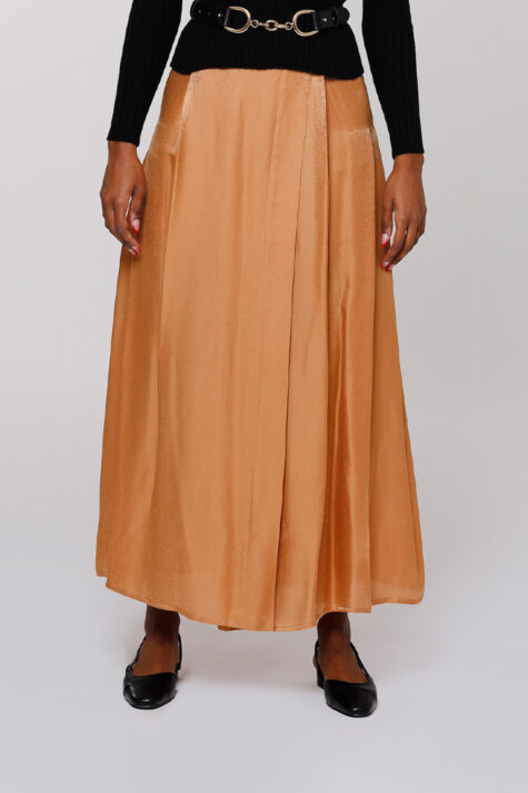 Peschiera | Long skirt in jacquard | Crida Milano