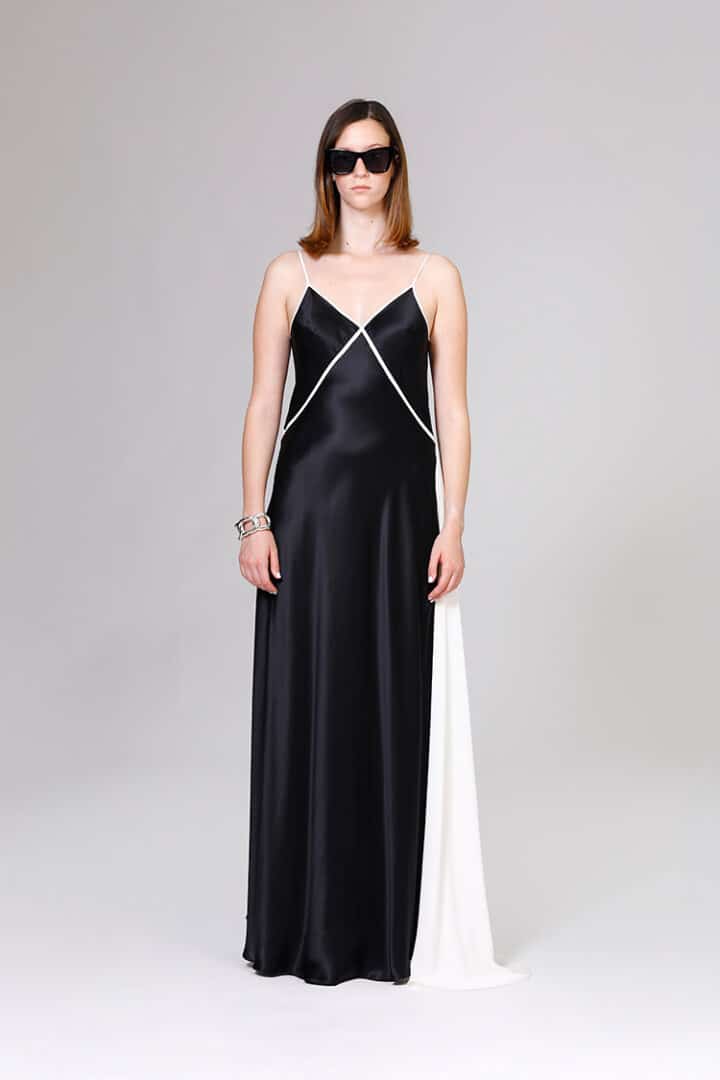 Elba - Slip dress in satin | Crida Milano